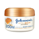 Johnson's body cream with extracts of milk, honey and oats 200 ml