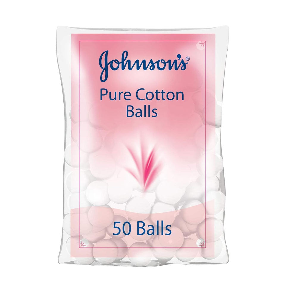 عرض جونسون كرات قطن 50×3 |  صيدلية.كوم.