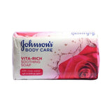 Johnson's Vita Rich Soap With Rose Water Extract 125 gm