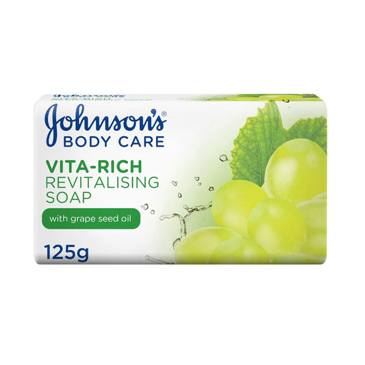 Johnson's Soap Vita Rich With Grapeseed Oil 125gm