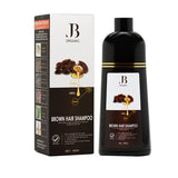 GB Organic Hair Dye Shampoo 3 in 1 with Argan Oil Brown 400 ml