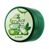 Jejun Soothing Gel with Aloe Vera Extract 92% with Green Tea 300ml