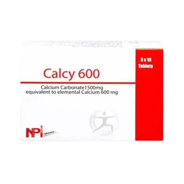 كالسي 600 مجم كالسيوم 30 قرص.
