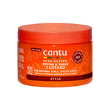 Cantu custard hair cream with shea butter to define curls and shine 340g