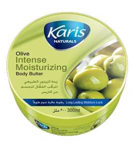 تنظيف البشرة العميق كاريس زبدة الجسم للترطيب بالزيتون 300مل