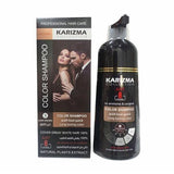 Charisma dark brown hair dye shampoo with natural plant extracts 400 ml