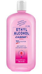 كازينو محلول الكحول الإيثيلي وردي