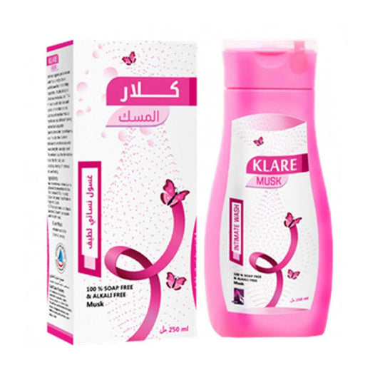 كلار غسول نسائي بخلاصة المسك 