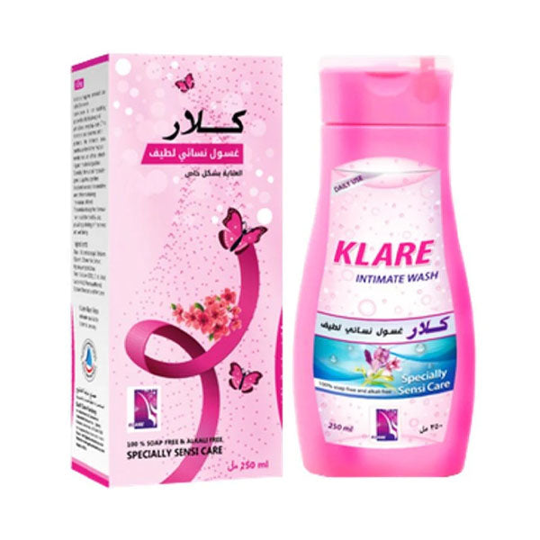 كلار غسول نسائي لطيف بخلاصة البابونج 250مل.