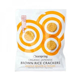 Clear spring rice crackers with sesame and tamari 40 grams