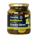 Clear Spring Organic Gherkin Slices 350 g