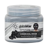 Global Star Charcoal Mask for Face and Body - 500ml