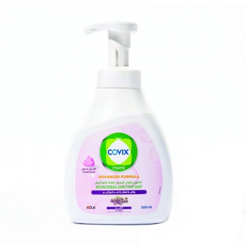 Covix Care Anti-Bacterial Foaming Hand Wash Lavender 500 ml