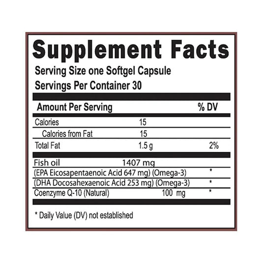 كوميجا كوكيو 10 وأوميغا 3 