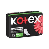 Kotex Feminine Pads Large With Wings 50 pcs