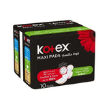 Kotex Maxi Super Pads with Wings, 10 pads