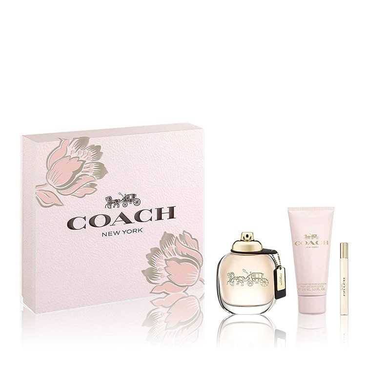 كوتش مجموعة للنساء - أو دو برفيوم 100 مل + لوشن للجسم 100 مل + 7.5 مل ميني.
