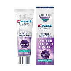 Crest 3D White Clinic Ultra Fresh White Toothpaste 75ml
