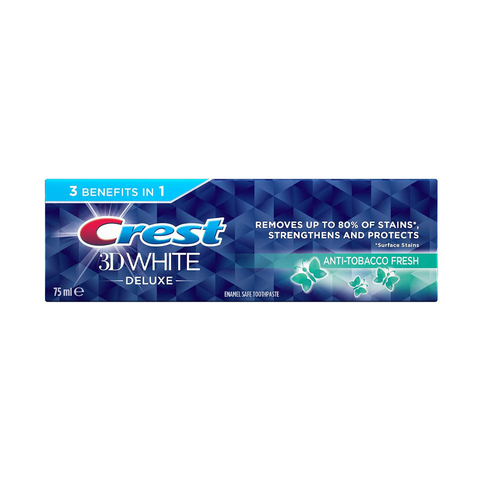 Crest 3D White Deluxe Fresh Smokers Toothpaste 75 ml