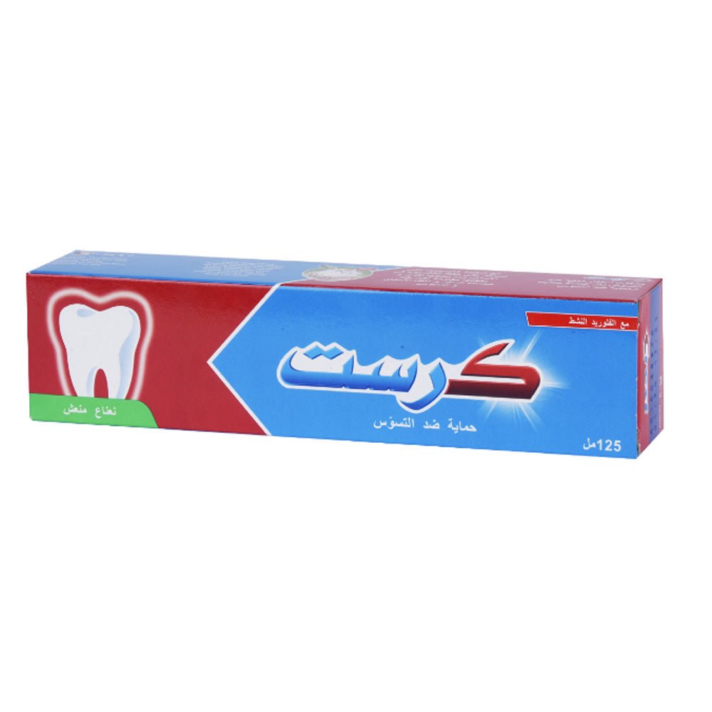 كرست معجون اسنان حماية ضد التسوس بالنعناع المنعش - 125 مل - Sidalih.com || صيدلية.كوم