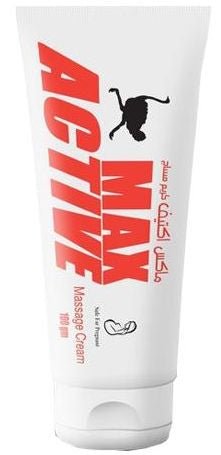 كريم مسـاج ماكس أكتيف بزيت النعام 100 مجم.