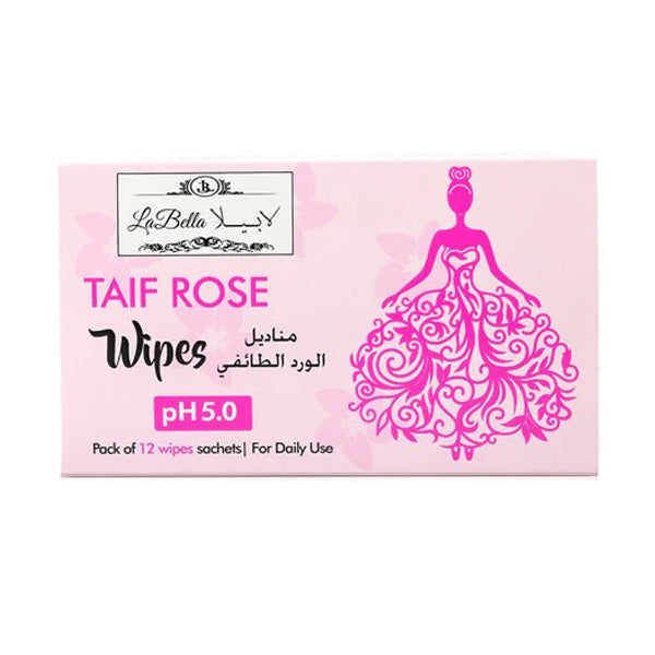 لابيلا مناديل نسائية بالورد الطائفي 12 منديل مغلف |  صيدلية.كوم.