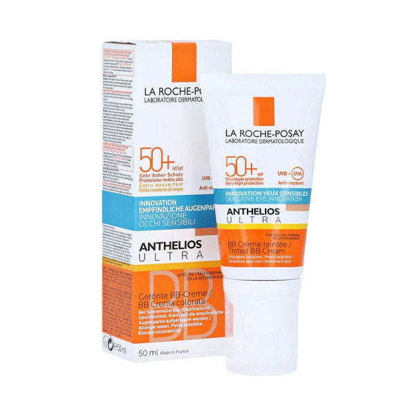 لاروش بوزاي انثيليوس بي بي كريم واقي من الشمس 50مل كريم ملون.