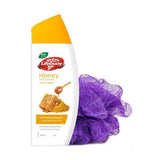 Lifebuoy shower gel with honey and turmeric 300 ml with loofah