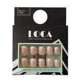 Lucca artificial nails natural shape 20