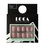 Luca artificial nails, natural shape, fleshy pink 19