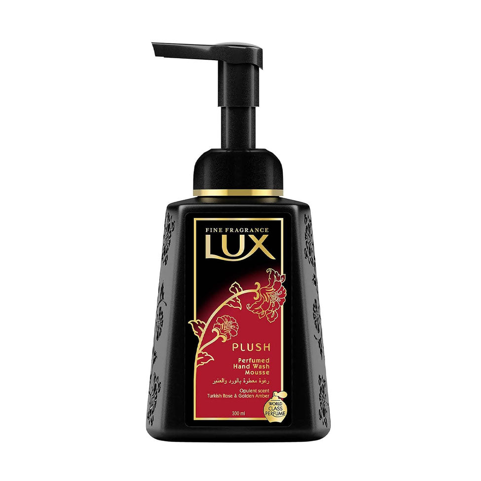 لوكس غسول يدين رغوة معطرة بالورد والعنبر 300 مل