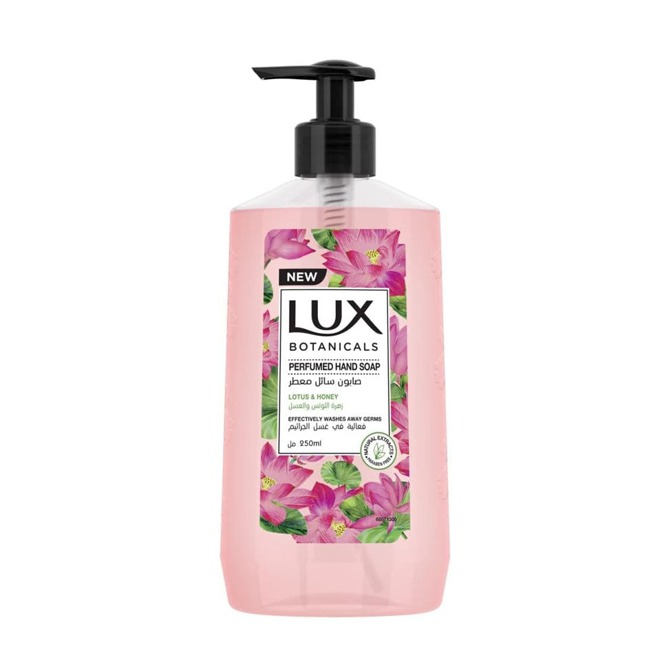 Lux Liquid Soap for Radiant Skin, Lotus Flower and Honey, 250 ml