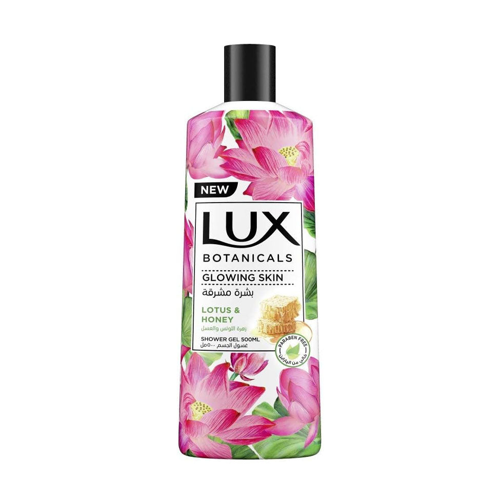 لوكس سائل استحمام بزهرة اللوتس والعسل 