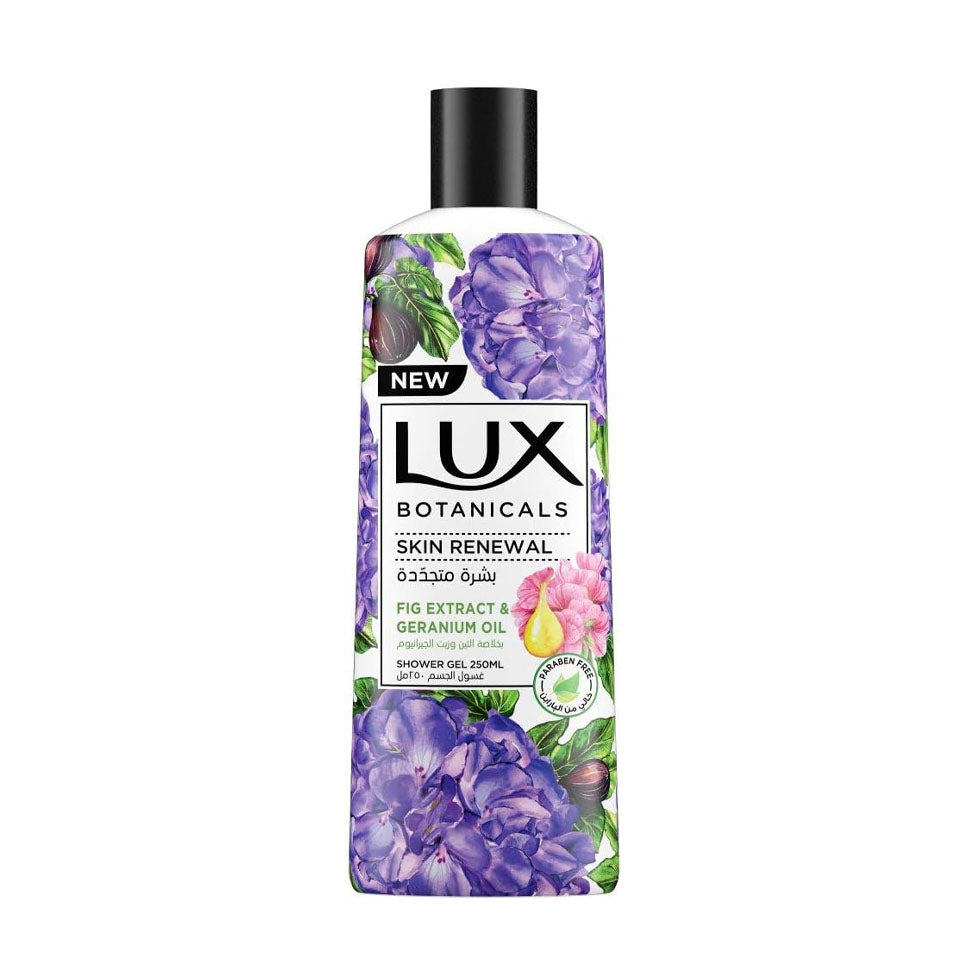 لوكس سائل استحمام التين والجيرانيوم