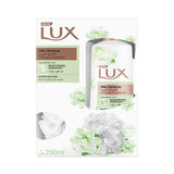 Lux Silk Gardenia Moisturizing Shower Gel + Loofah 250 ml