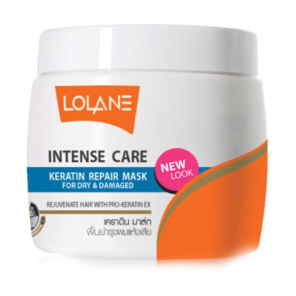 لولين ماسك شعر كيراتين الشعر الجاف والتالف 200 جم.