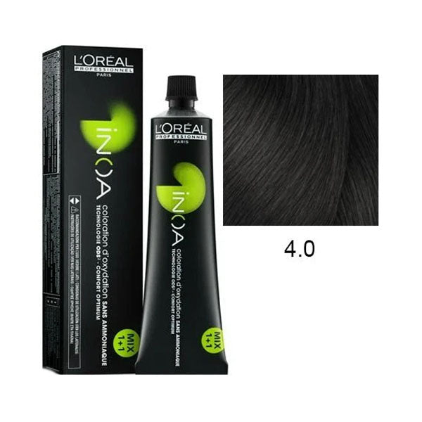 لوريال بروفيشنال صبغة الشعر انوا 4.0 60 جم |  صيدلية.كوم.