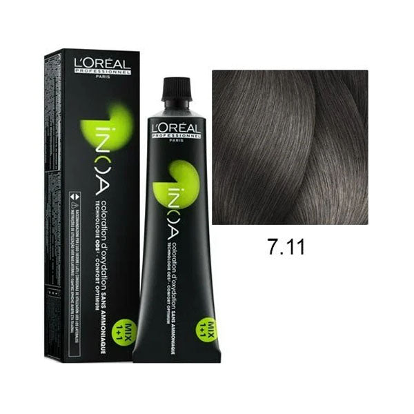 لوريال بروفيشنال صبغة الشعر انوا 7.11 حجم 60 جم |  صيدلية.كوم.