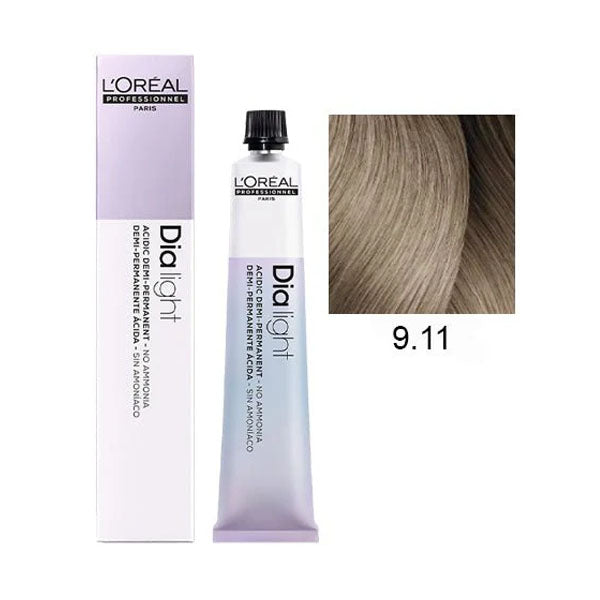 لوريال بروفيشنال صبغة للشعر ديا لايت 9.11 حجم 50 مل |  صيدلية.كوم.