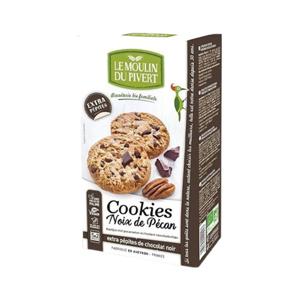 ليمولين كوكيز الجوز البيكان مع شرائح الشوكولاتة 