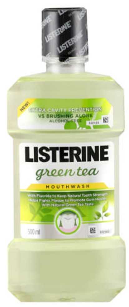 ليسترين غسول الفم الشاي الأخضر بالفلورايد 500 مل - Sidalih.com || صيدلية.كوم