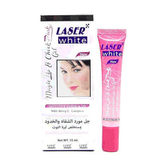 Laser White Lip and Cheek Pink Gel 15 ml