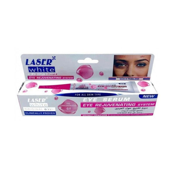 ليزر وايت سيروم العين تفتيح حول العين
