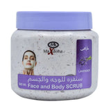 Max Dona face and body scrub - lavender 500 ml