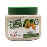 Maxdona face and body scrub avocado and orange 500gm