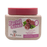 Maxdona face and body scrub raspberry and mint 500gm