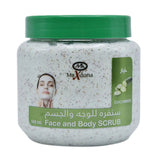 Maxdona face and body scrub - cucumber 500 ml