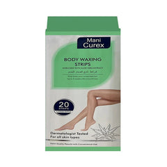 ماني كوريكس شرائح شمع لإزالة الشعر  بخلاصة الصبار - 20شريحة.