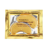 Eye mask with gold, collagen and crystal powder