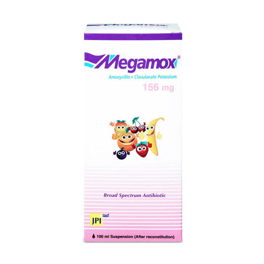 Megamox 156 mg Suspension 100 ml